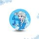 Handmade Pine Wood Elsa Magic Knob for Kids Furniture